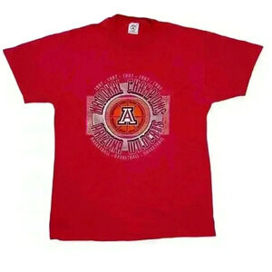 vintage 1997 university of arizona wildcats basketball national champions shirt